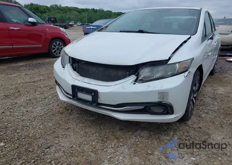 2014 Honda Civic Ex-L из США, поврежденный, VIN 19XFB2F91EE004384